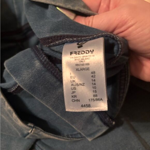 Freddy Brand Classic Blue Women's Jeggings - Picture 3 of 5